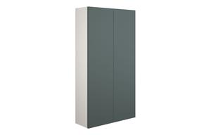 Eden 600mm Slim 2 Door Storage Unit - Matt Green (Grey Cab)